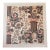 Antique English Fabric Mounted on Linen Canvas-Art For Sale