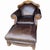 2010s Indulge in the Rich Heritage and Exquisite Craftsmanship of the Aria Leather Chair and Ottoman Set. For Sale - Image 5 of 12