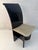 1980s 1980s Elegant Set of Six Italian Black Lacquered Dining Chairs For Sale - Image 5 of 14