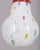 Vintage Italian Chandelier with Decorated Glass Bulb, 1980s For Sale - Image 4 of 9