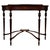 Early 20th Century Antique English Mahogany Serpentine Side Table For Sale - Image 10 of 10
