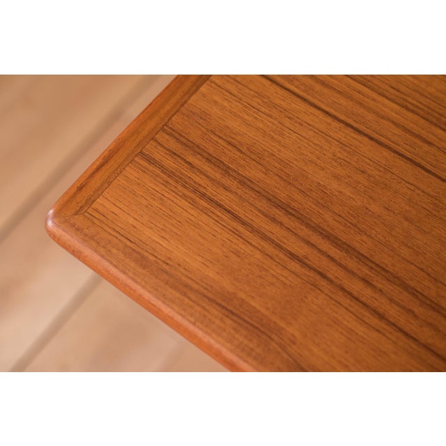 Vintage Danish Modern Niels Otto Moller Teak Extension Dining Table For Sale - Image 9 of 17
