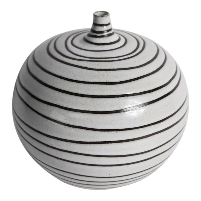 Art Pottery Vase by Noted Ceramic Artist Boyan Moskov 2011 For Sale