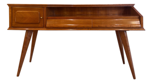 Polished Walnut Console Table from Melchiorre Bega, 1950s