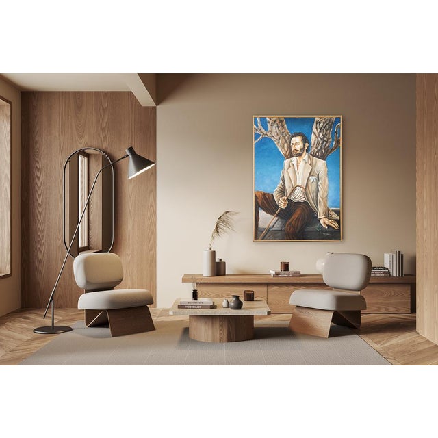 Agnelli, 2000, Oil Picture on Canvas, Framed For Sale - Image 16 of 16