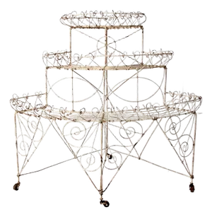 Victorian Wire Plant Stand