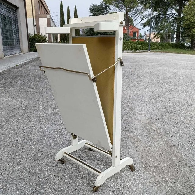 Vintage White Trouser Press Hanger, 1960s For Sale - Image 3 of 9