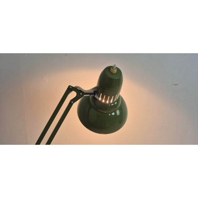 Vintage Green Table Lamp from Ledu, Sweden, 1960s For Sale - Image 15 of 18