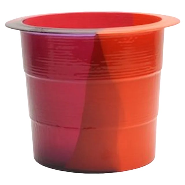 Babel L Ice Bucket in Matt Fuchsia by Gaetano Pesce for Fish Design For Sale