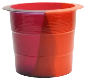 Babel L Ice Bucket in Matt Fuchsia by Gaetano Pesce for Fish Design