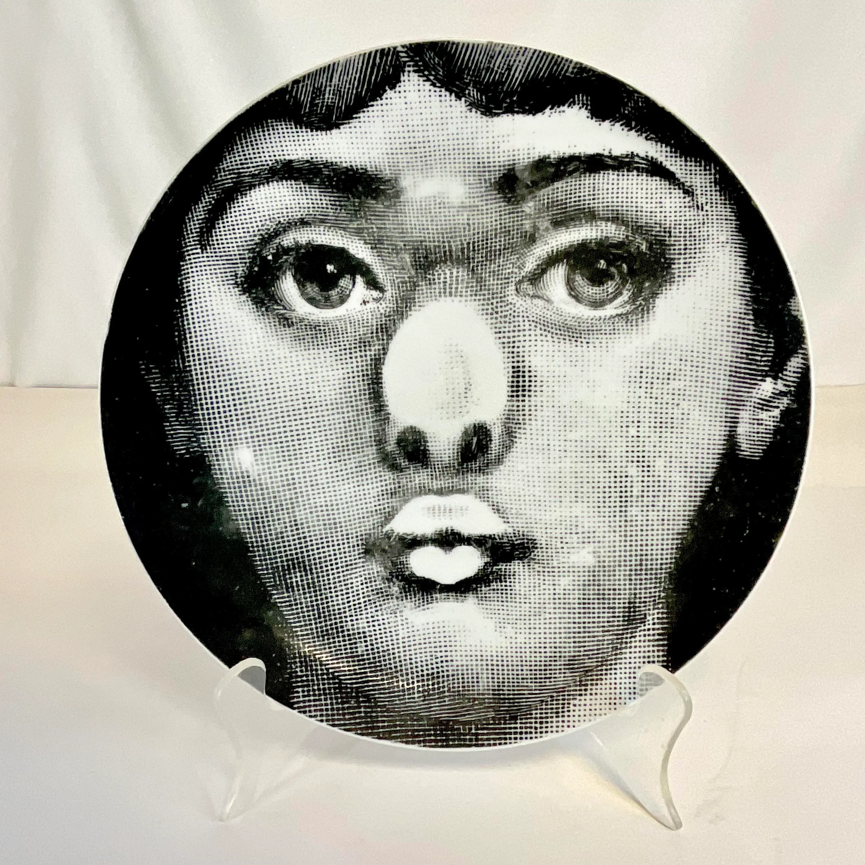 1960s Vintage Italian Abstract Piero Fornasetti #254 Tema E