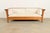 A gorgeous Mission or Arts & Crafts style Prairie settle sofa By L. & J.G. Stickley USA, Circa Late 20th Century Solid...