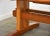 Brown 1980s Solid Cherry Trestle Dining or Conference Table For Sale - Image 8 of 8