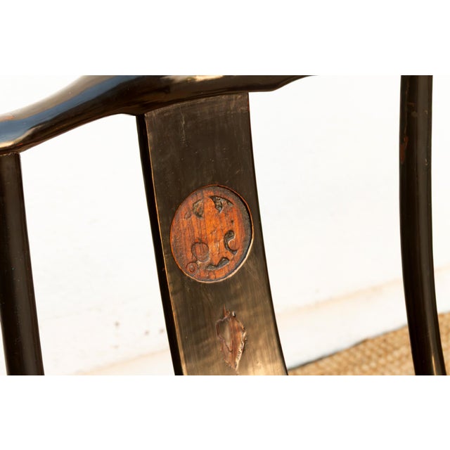 Pair of Antique Folding Campaign Chairs For Sale - Image 4 of 11