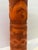 1970s Mid-Century Orange Lava Glaze Stoneware Vessel For Sale - Image 5 of 8