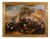 Antonio Calza, Battle Scene, 1600s, Oil Painting, Framed For Sale