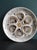 White Vintage French Oyster Plate in Faience, Saint Amand, 1970s For Sale - Image 8 of 8