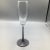 Vintage Set of 4 Amethyst Octagonal Stem Champagne and 4 Wine Glasses-Set of 8 For Sale - Image 4 of 13