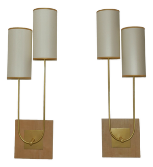 Sano Two-Branch Wall Sconces by Aymeric Lefort, Set of 2