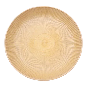 Chinese Porcelain Wu Fu Peng Shou Bamboo Charger