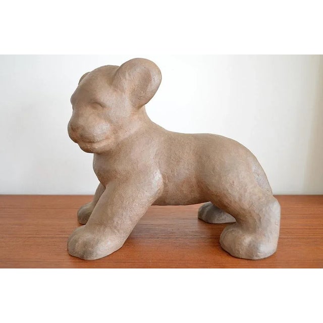Ceramic Ceramic Lion Baby, 1960s For Sale - Image 7 of 7
