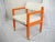 Orange Cube Chairs on Casters - A Pair For Sale In Orlando - Image 6 of 8