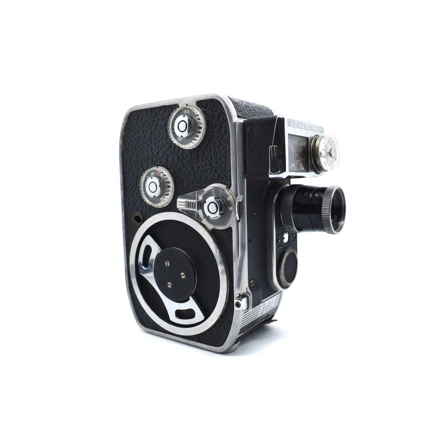 Mid 20th Century Paillard Bolex B8l 8mm Wind-Up Film Camera Made