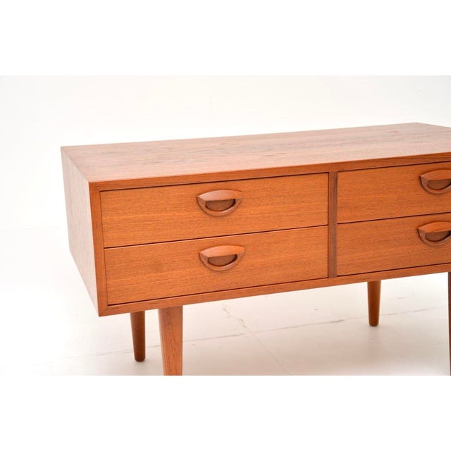 Vintage Danish Teak Side Chest from FM Møbler, 1960s For Sale - Image 9 of 11