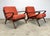 Mid-Century Modern Mid Century Danish Modern Poul Jensen Z Chair Style Lounge Chairs Restored For Sale - Image 3 of 12