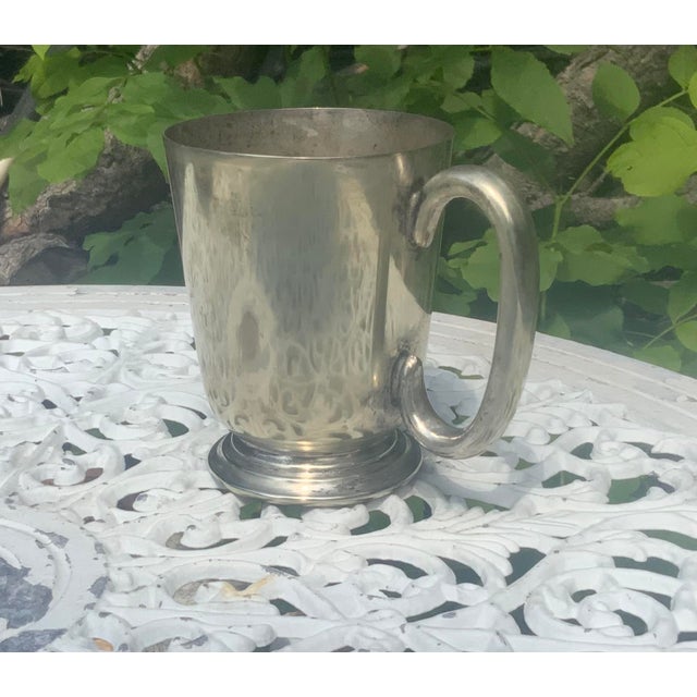 English Late 18th Century Pewter Beaker For Sale - Image 3 of 4