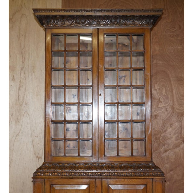 Large Antique Library Bookcase by Samuel Pepys, 1966 For Sale - Image 9 of 18