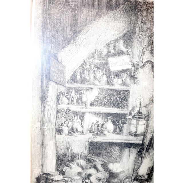 Sculpture Materials Original Antique 1860 Original John Gilbert Engraving "Lord Chancellor" Print For Sale - Image 7 of 12