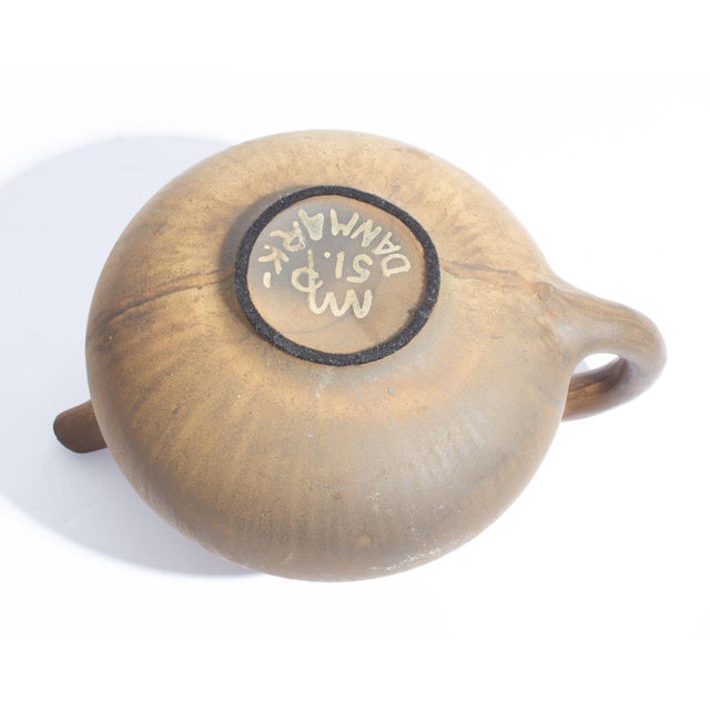 1951 Jørgen Møller-Petersen Denmark Teapot For Sale - Image 4 of 7