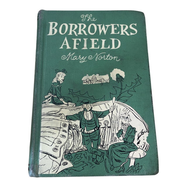 1955 First Edition "The Borrows Afield" by Mary Norton For Sale