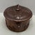 This is a Very Rare Antique Brown Possibly Alkaline Glaze Stoneware Game Pie Dish - "Terrine". Made in England during the...
