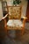 Vintage Salon Lounge Chair with Floral Tapestry Upholstery, 1940s For Sale - Image 12 of 15