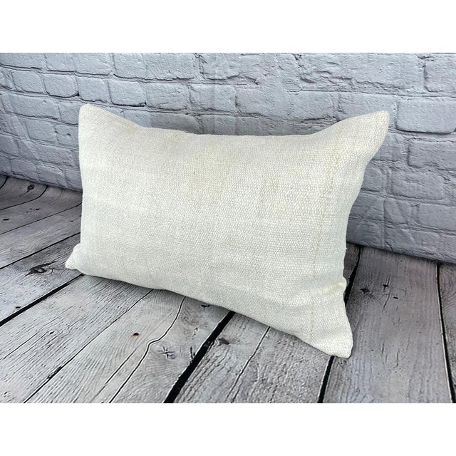 Vintage Pillow Case Turkish Hemp Pillow Decorative Hemp Pillow Dry cleaning only. PILLOW INSERT IS NOT INCLUDED