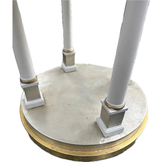 Tempietto Style Gazebo Model With Gilt Romanesque Dome For Sale In Dallas - Image 6 of 8