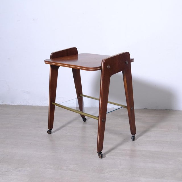 Italian TV Stand, 1950s-1960s For Sale - Image 4 of 15