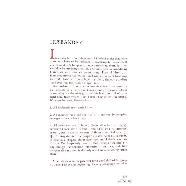 1970s "A Word to the Wives" 1970 Rodgers, Dorothy & Mary For Sale - Image 5 of 6