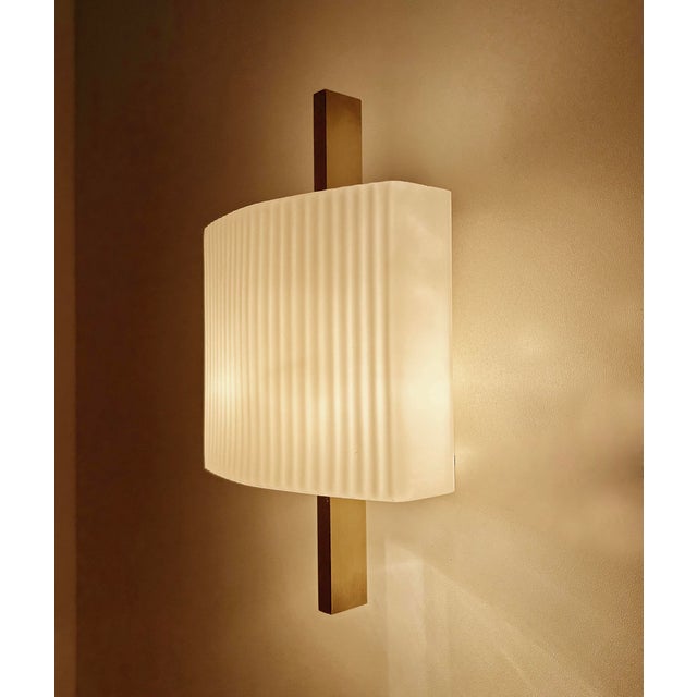Vintage Space Age Brass Sconces from Hillebrand Lighting, 1960s, Set of 2 For Sale - Image 15 of 18
