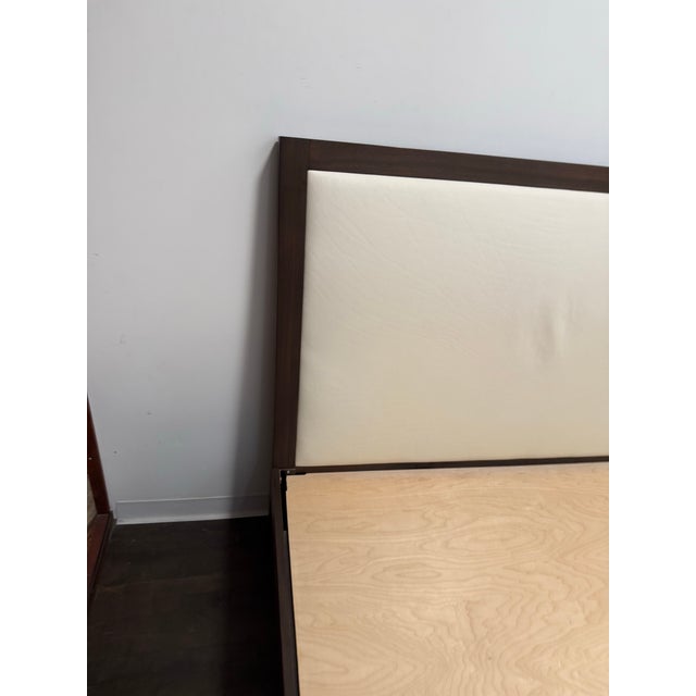 Queen Size Contemporary Bed Frame For Sale - Image 9 of 12