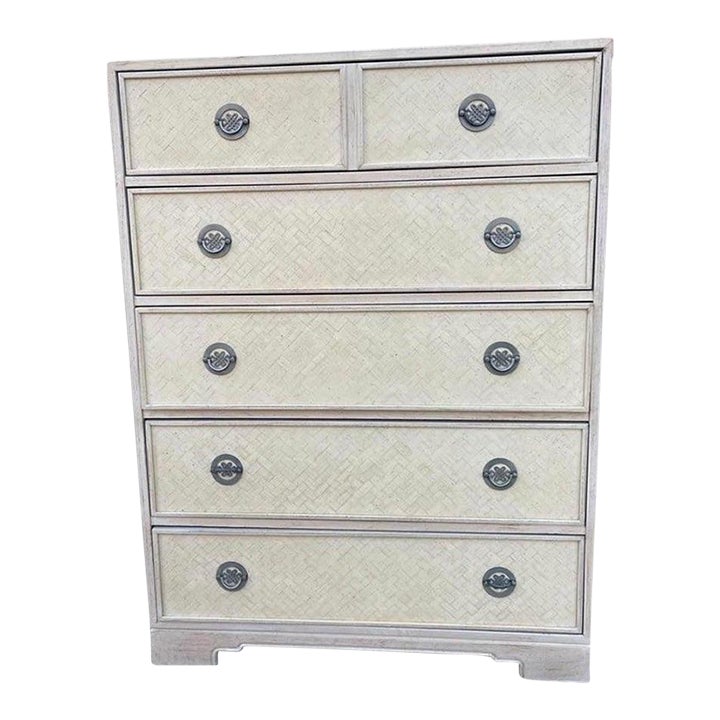 Mid 20th Century Highboy Dresser by Drexel Heritage Sarasota Collection