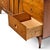 Broyhill Brasilia Mid Century Walnut and Brass Lowboy Dresser For Sale In Chicago - Image 6 of 10