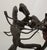 Mid 20th Century Modernist Abstract Ballet Dancers Hand Built Sculpture in Patinated Metal on Marble Base For Sale In Indianapolis - Image 6 of 12