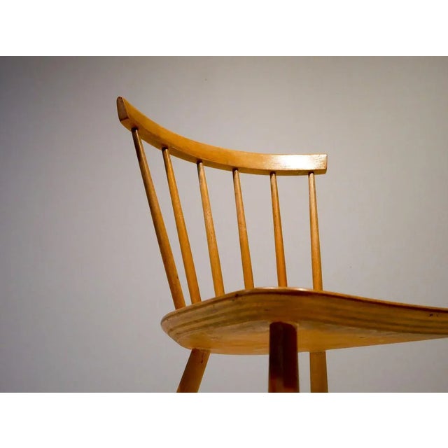 1960s J46 Dining Chairs by Poul Volther for FDB, Denmark, 1960s, Set of 4 For Sale - Image 5 of 10