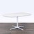 Eames Eames Eolo Modern White Dining Set With Oval Table and 4 Eiffel Chairs For Sale - Image 4 of 10