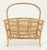 Rattan Bamboo Mid Century Modern c1960s Magazine Rack Super Clean For Sale - Image 9 of 11