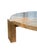 Contemporary Sculptural Teak Wood Round Table, Expressive Natural Grain, Modern Organic For Sale - Image 3 of 9