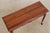 Wood Amish Made Cherry Queen Anne Console Table W. Drawer For Sale - Image 7 of 14